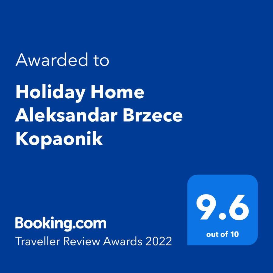 Holiday Home Aleksandar Brzece Kopaonik Eksteriør billede